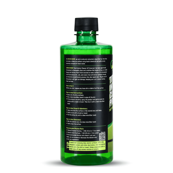Total Interior Cleaner & Protectant (ULTRA 100X Concentrate)