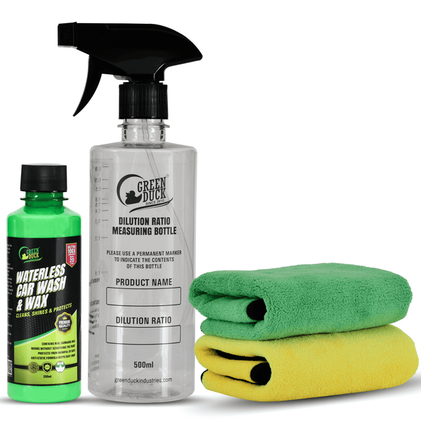 Waterless Car Wash & Wax Kit