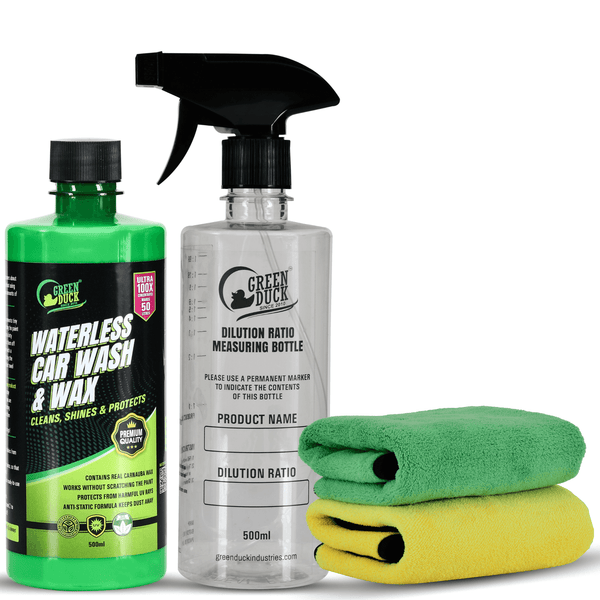 Waterless Car Wash & Wax Kit